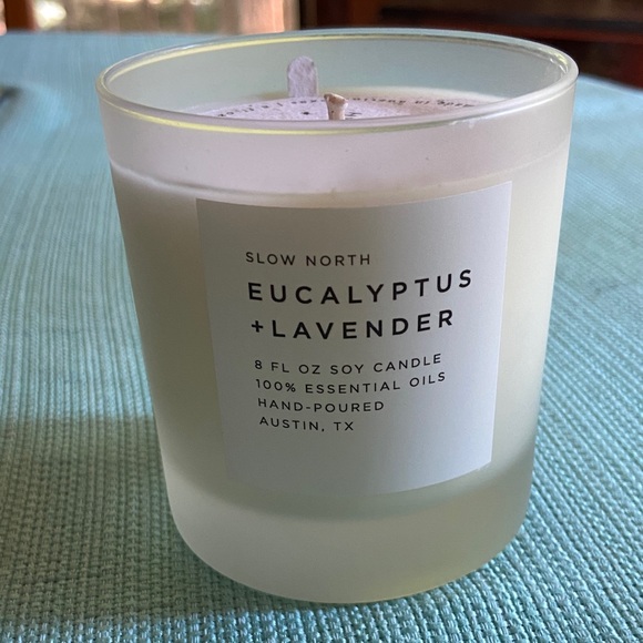 Slow North Eucalyptus Lavender Soy Candle - Picture 1 of 4